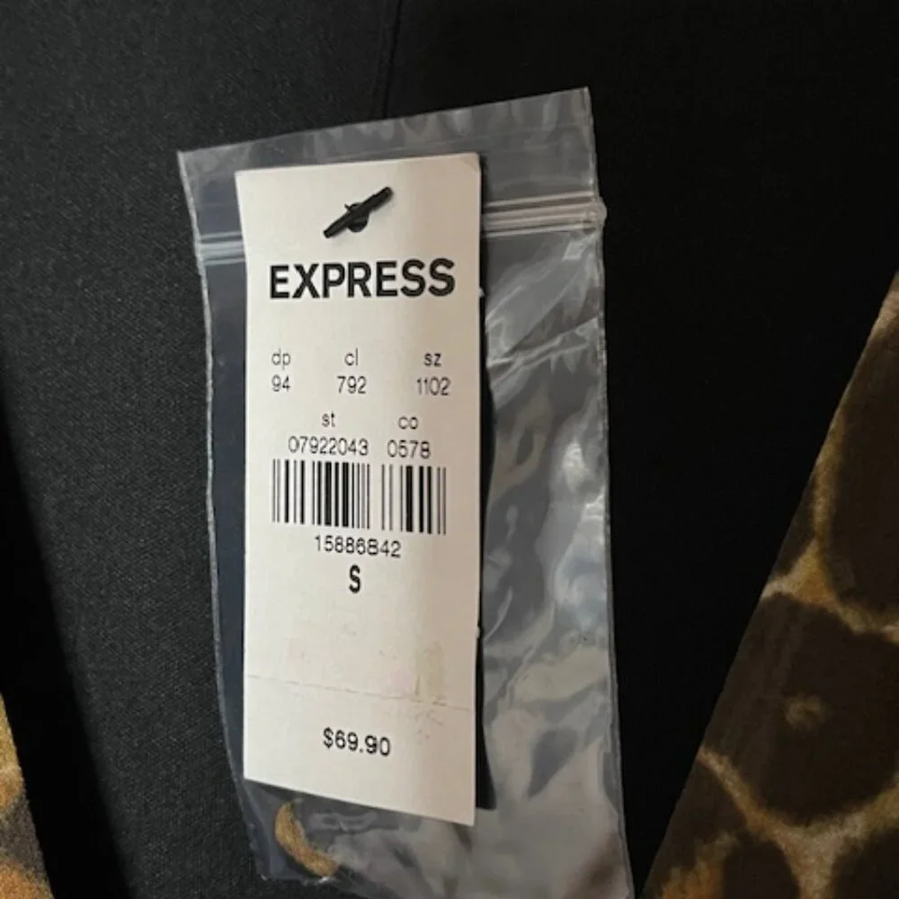 Express Leopard Dress Small - Picture 8 of 8